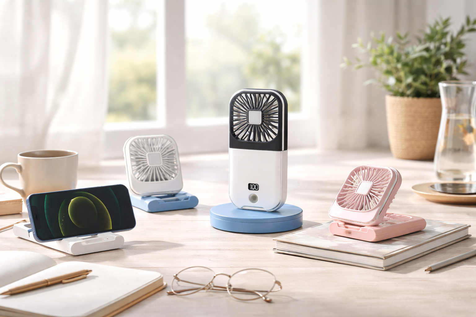 Powered Hand Fans & Misters